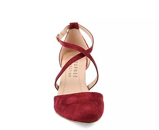 Journee Collection Womens Foster Wide Pump Product Image