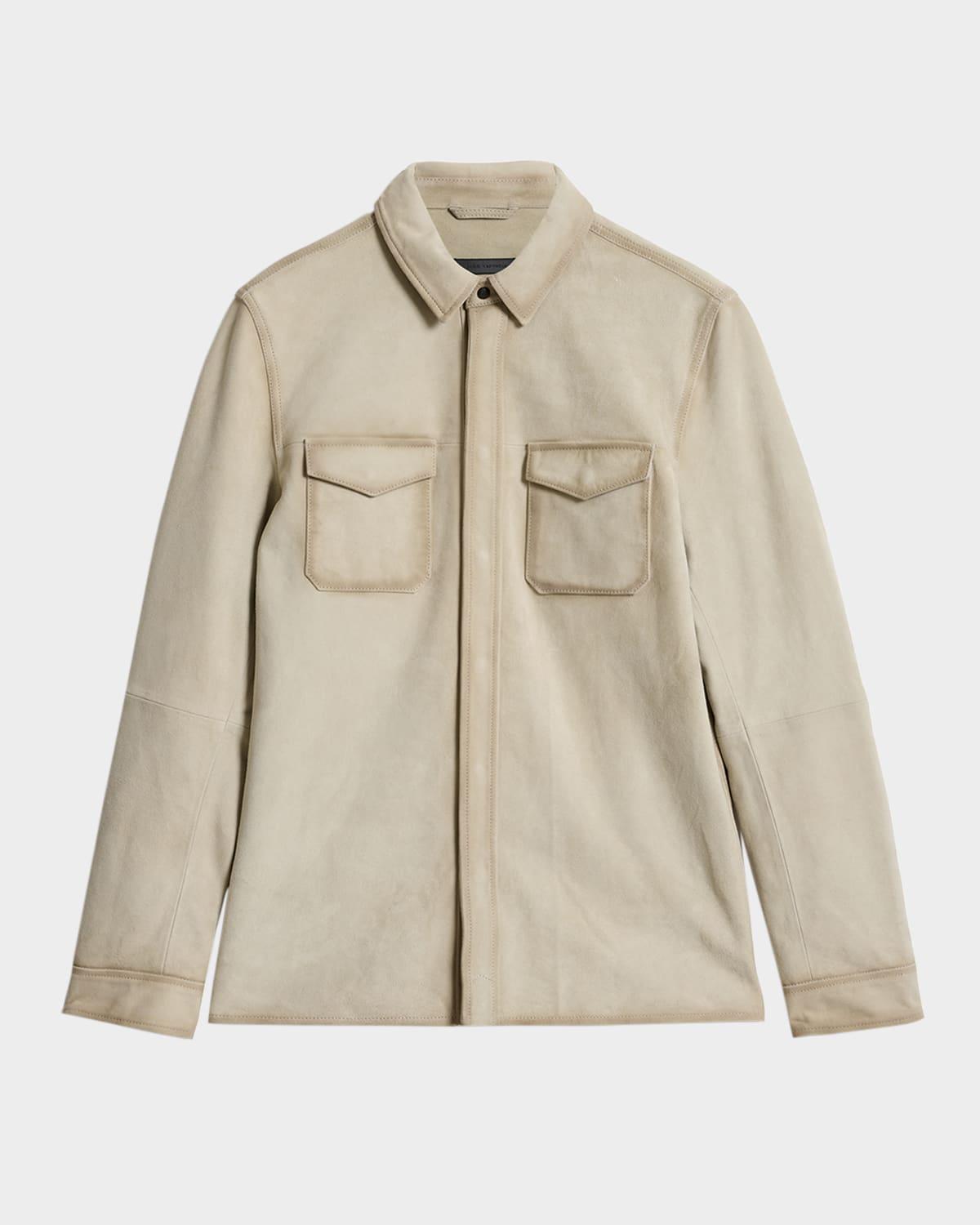 Mens Izzy Suede Shirt Jacket Product Image