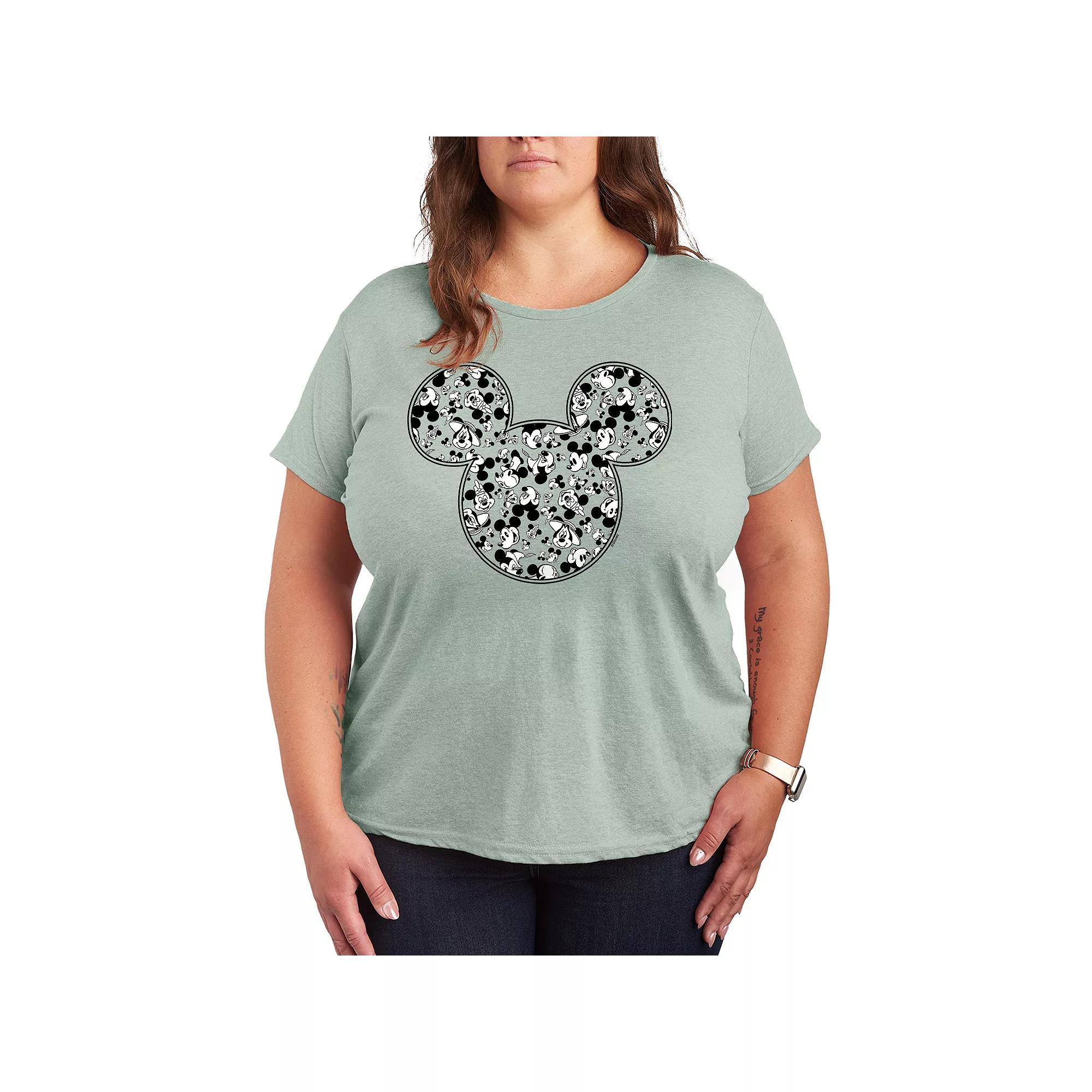Disney's Mickey Mouse Plus Meta Graphic Tee, Women's,  Product Image