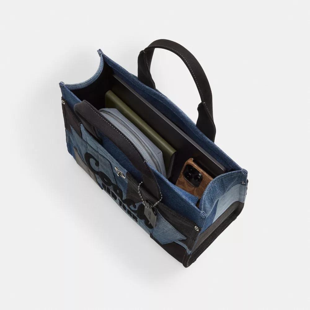 Cargo Tote Bag With Patchwork Product Image