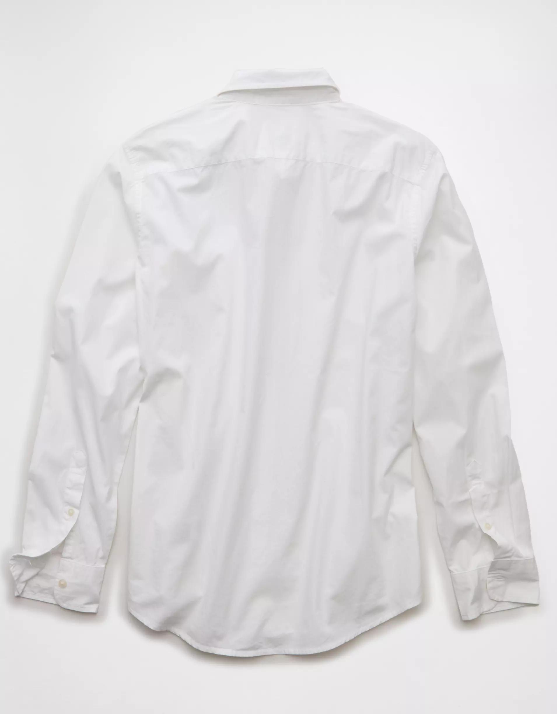 AE Everyday Slim Fit Poplin Button-Up Shirt Product Image