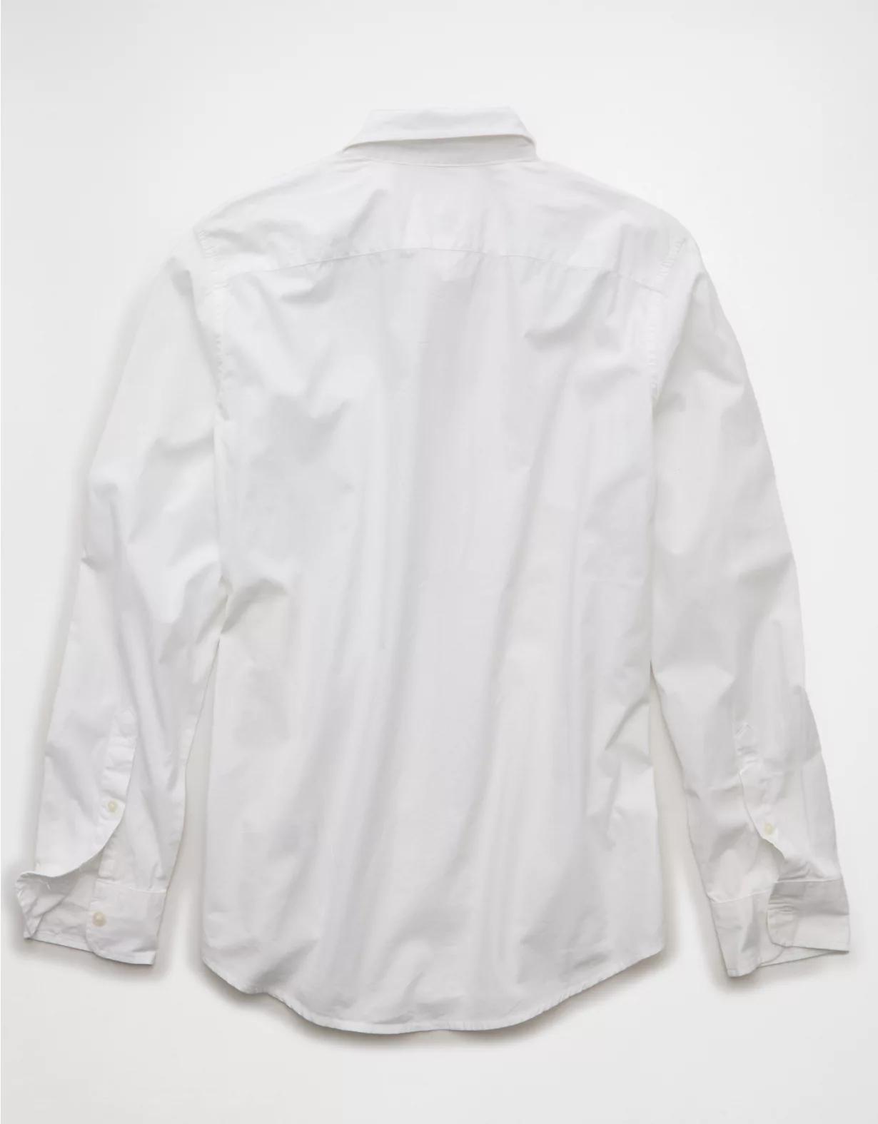 AE Everyday Slim Fit Poplin Button-Up Shirt Product Image