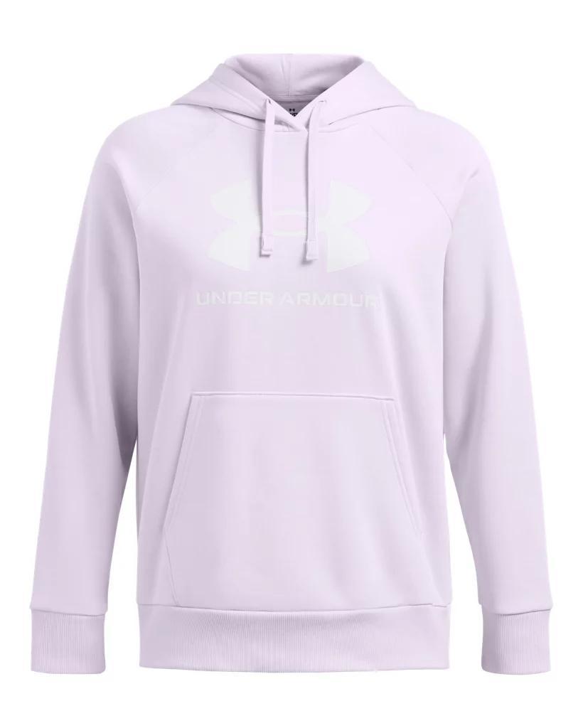 Women's UA Rival Fleece Big Logo Hoodie Product Image