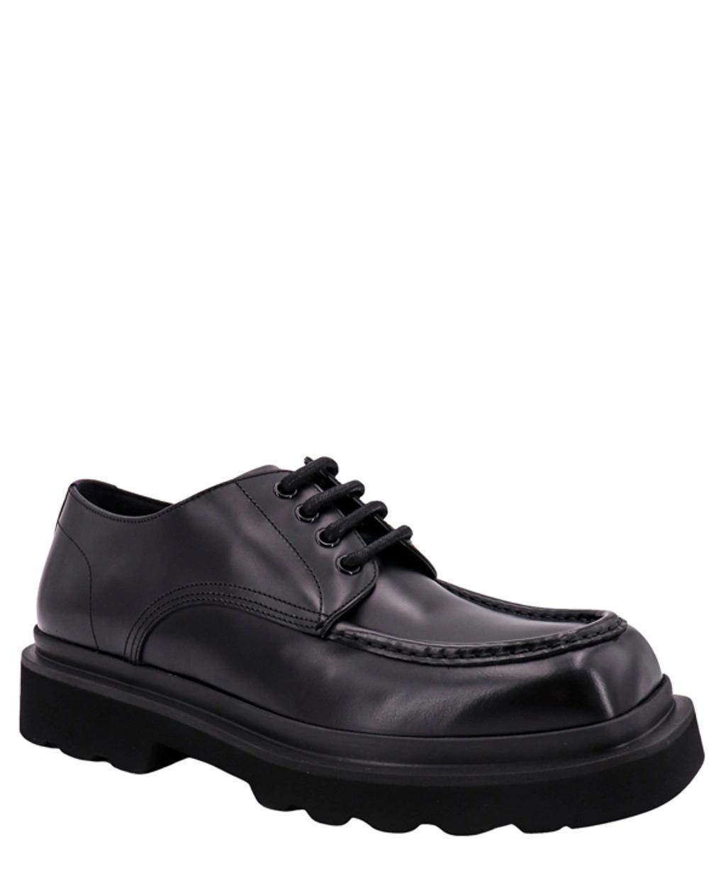 Derby Shoes In Black Product Image