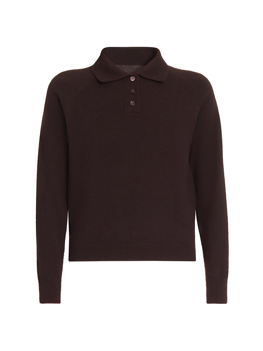 Womens Polo Wool Shirt Product Image