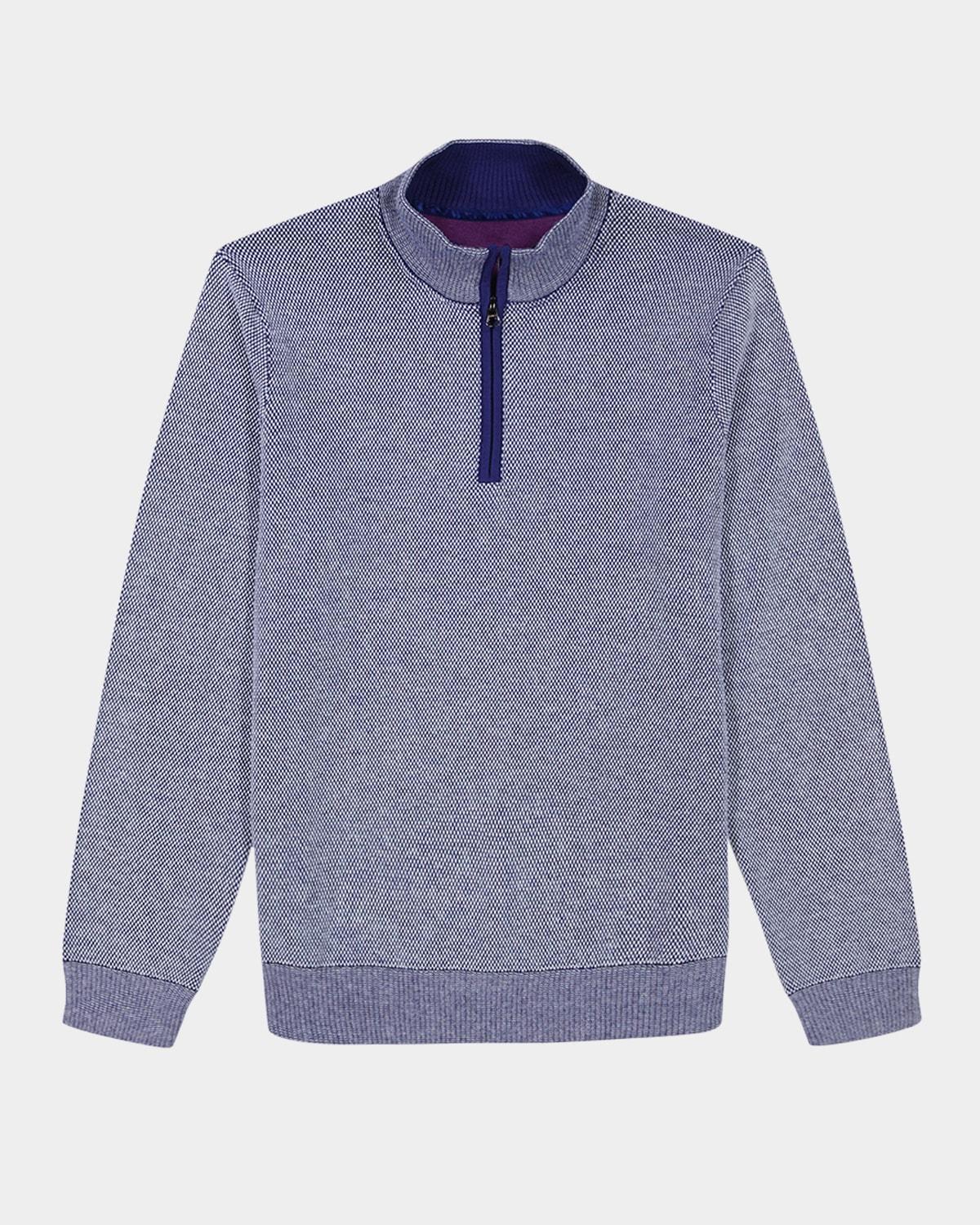 Mens Shane Quarter-Zip Sweater Product Image