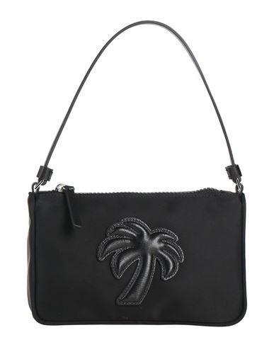 PALM ANGELS Woman Handbag Black Size - Polyester, Calfskin Product Image