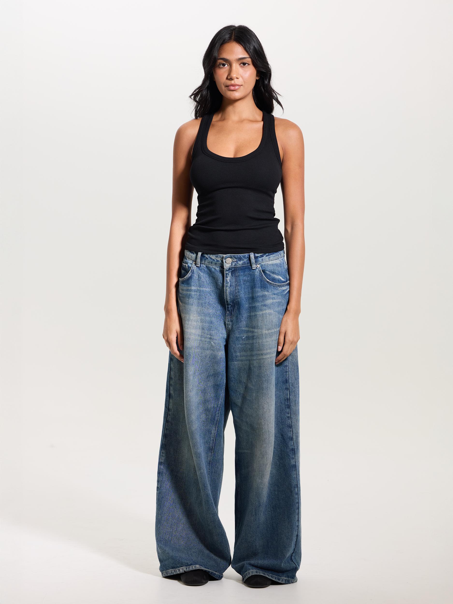 Ribbed Scoop Racerback Brami Product Image