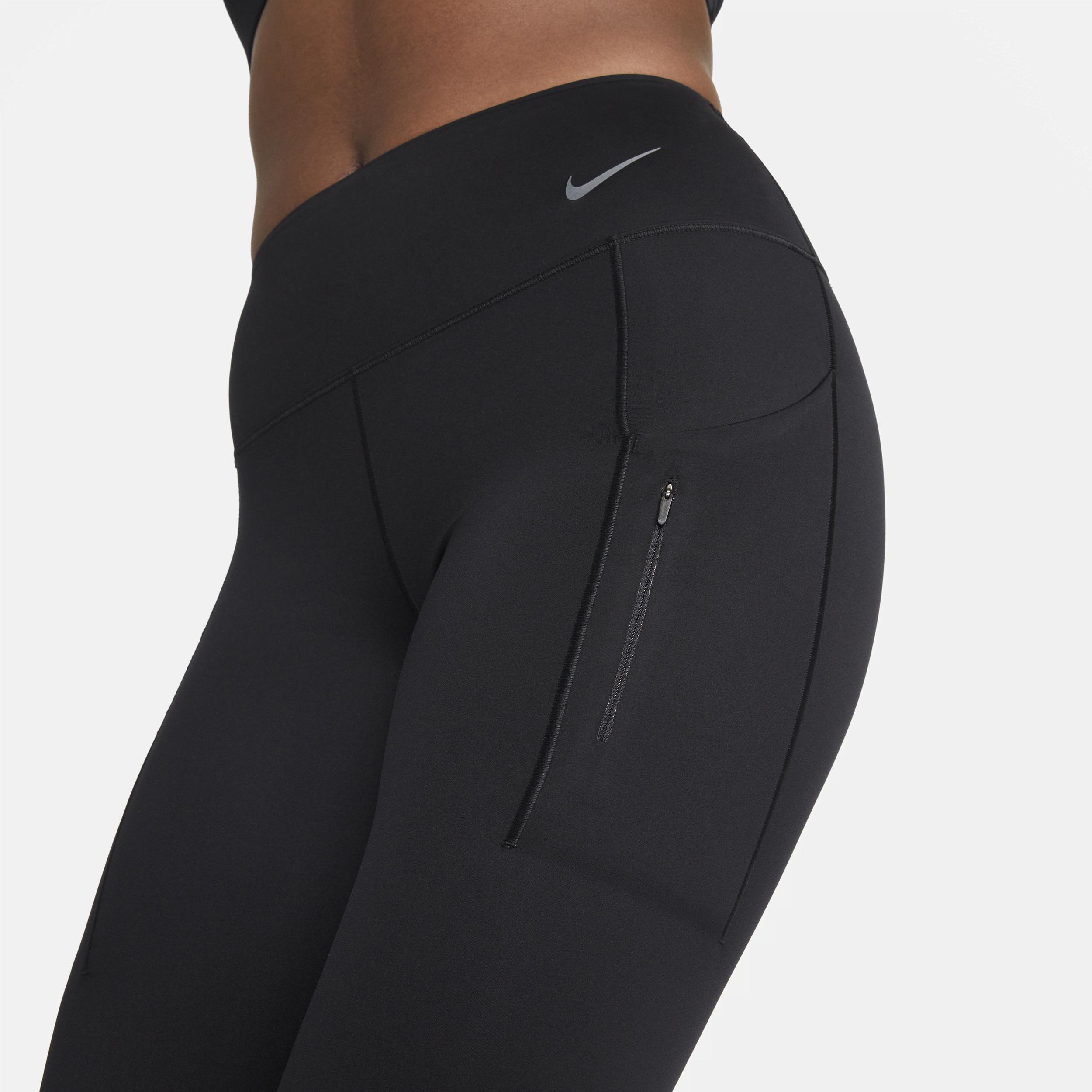 Nike Women's Go Firm-Support Mid-Rise Full-Length Leggings with Pockets Product Image