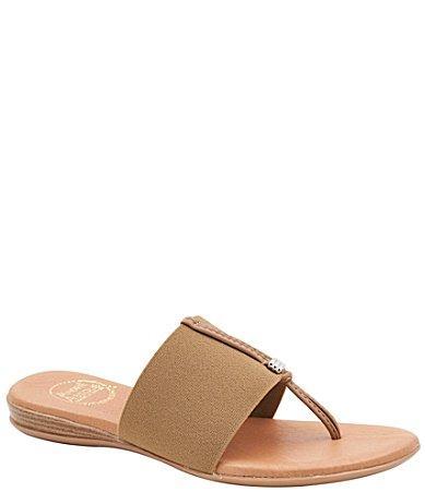 Andre Assous Nice Stretch Thong Sandals Product Image