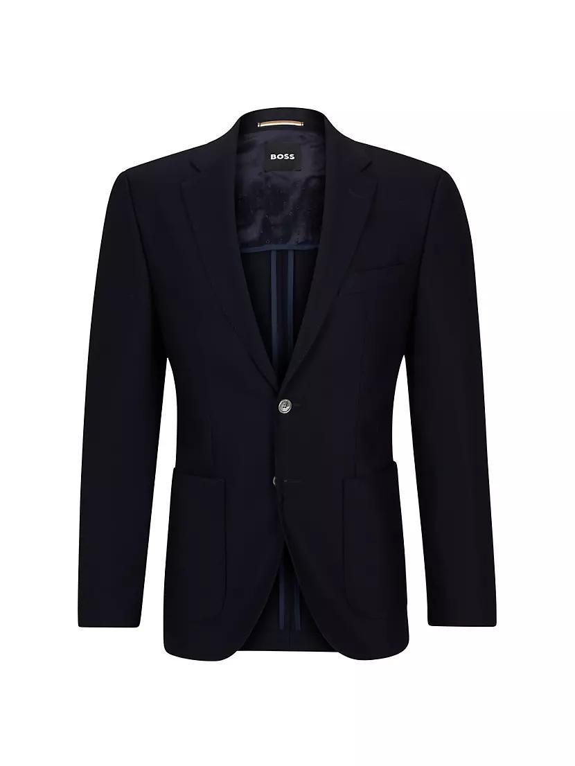 Regular-Fit Jacket in Virgin Wool Product Image