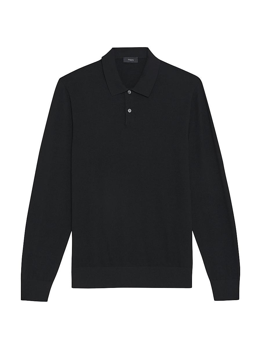 Mens Goris Lightweight Knit Polo Sweater Product Image