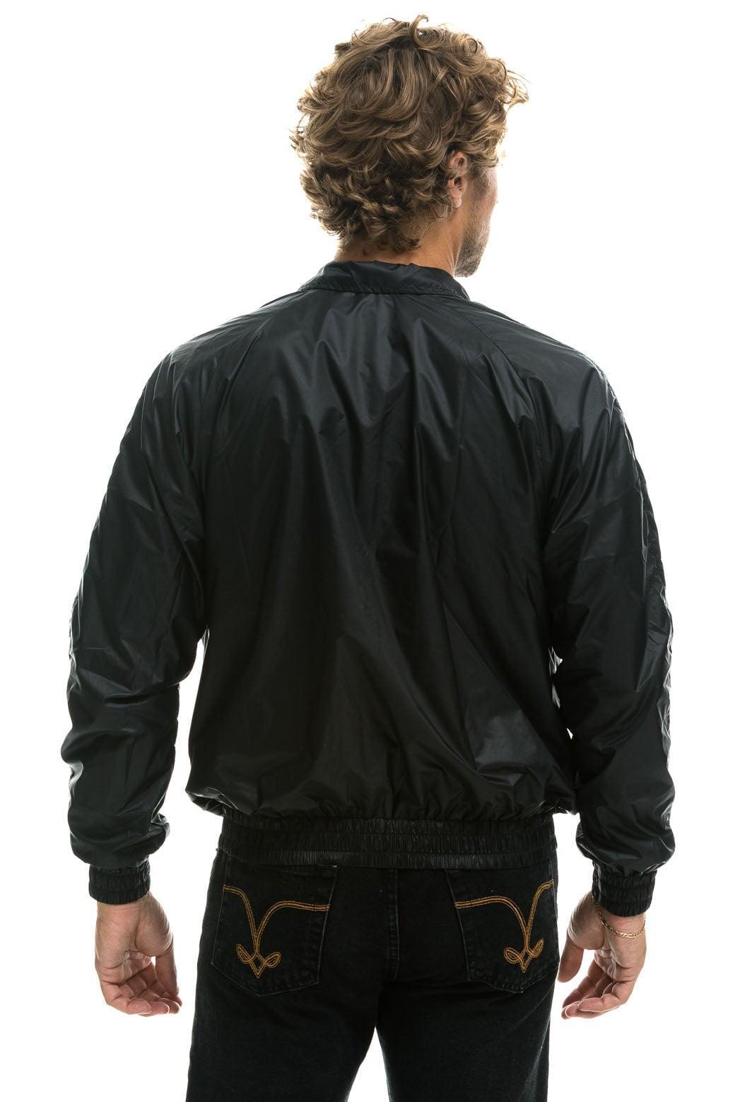 MEN'S BASIC WINDBREAKER - BLACK Male Product Image