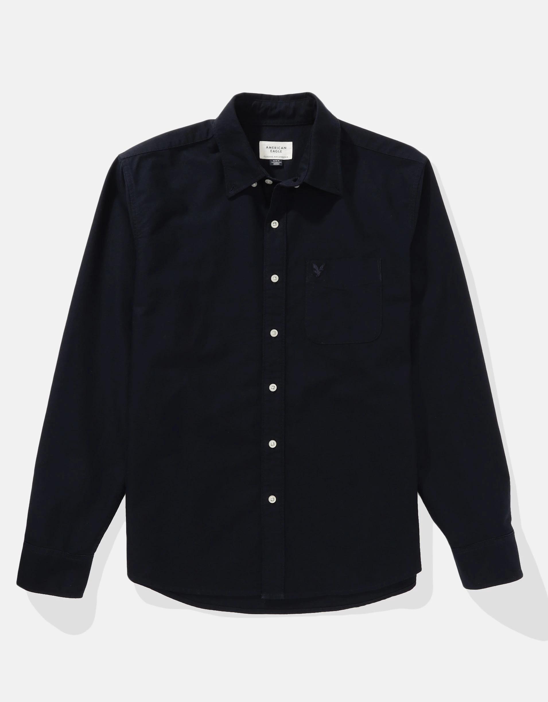 AE Everyday Slim Fit Button-Up Shirt Mens Product Image