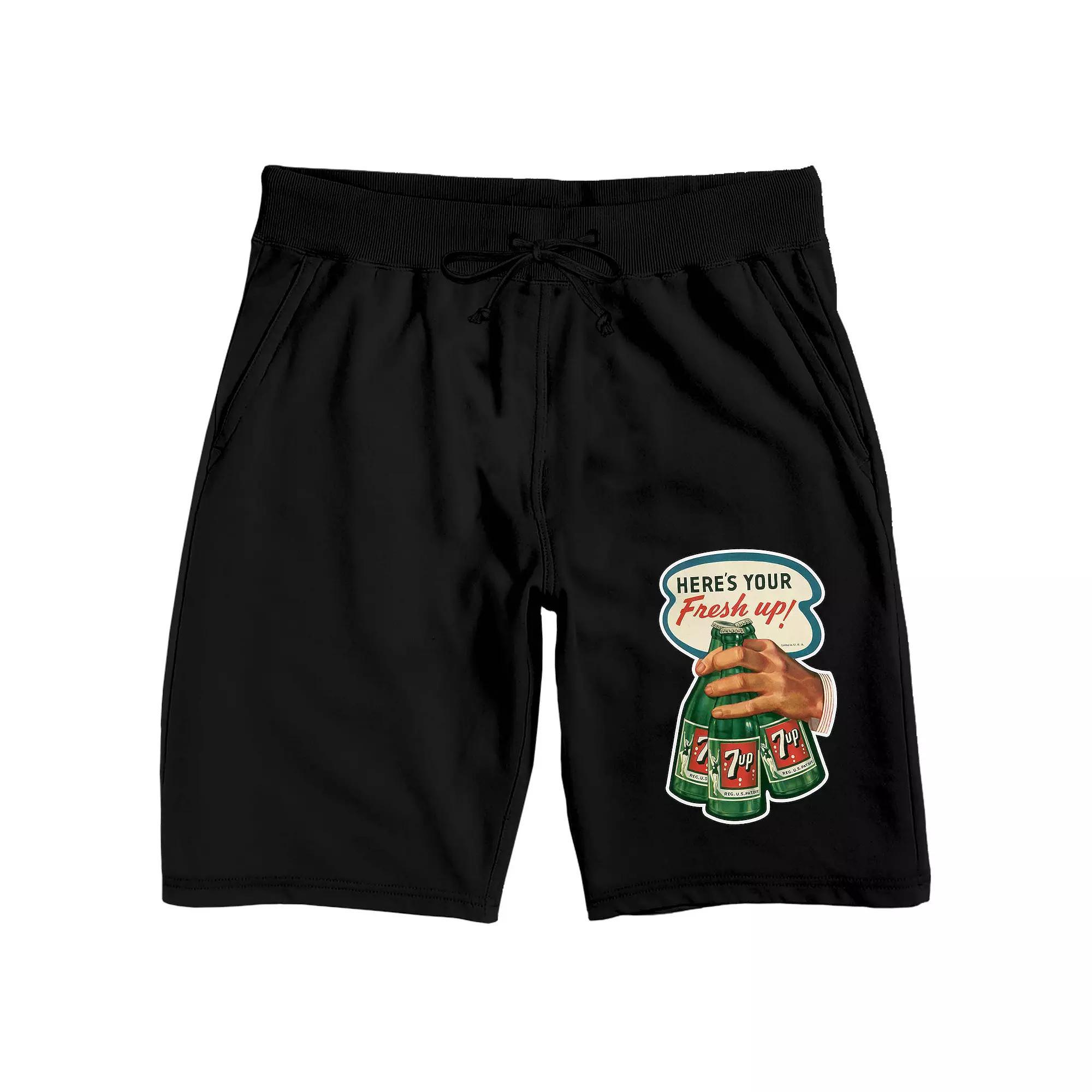 Men's 7UP Here's Your Fresh Pajama Shorts,  Product Image