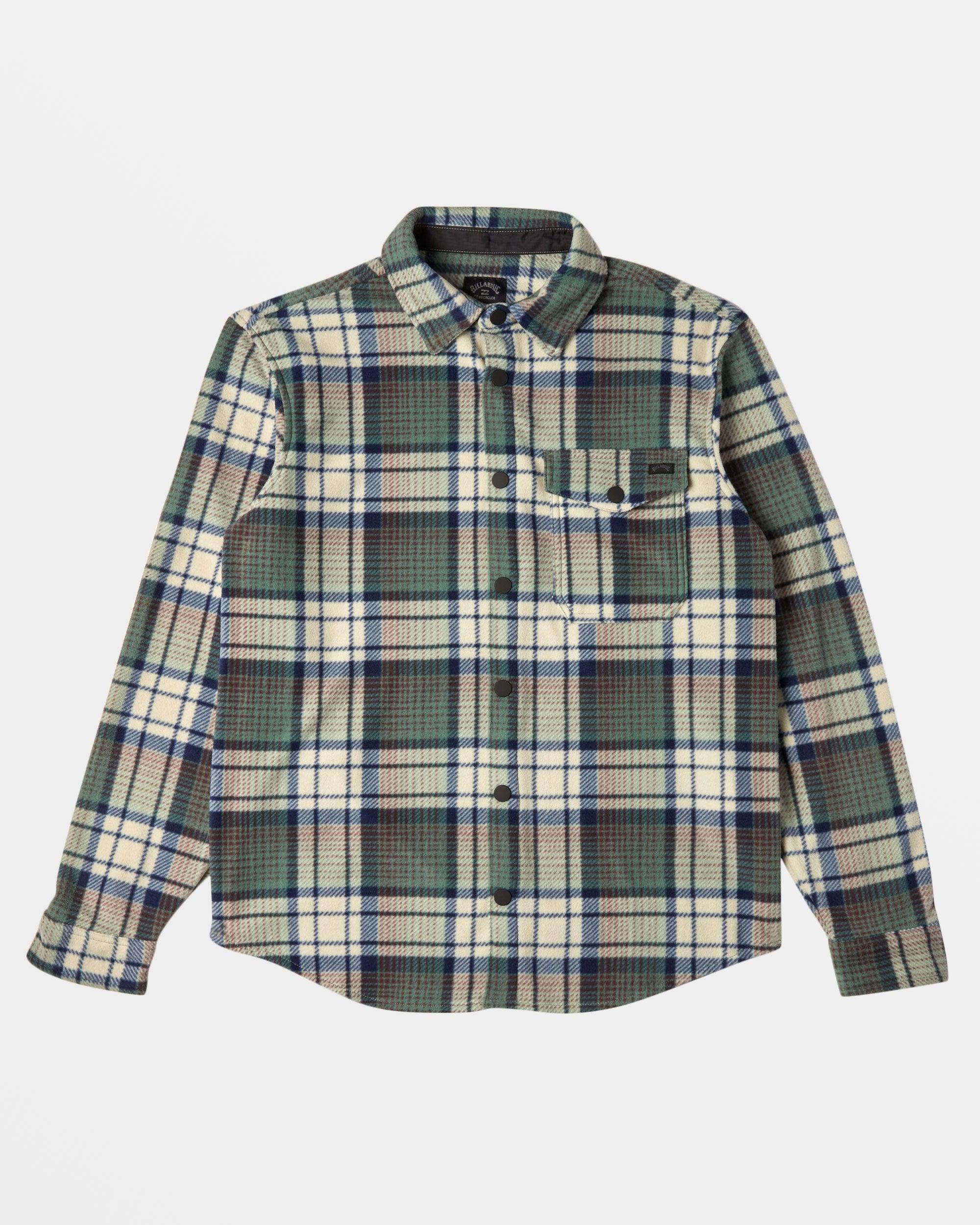 A/Div Furnace Long Sleeve Flannel Shirt - Taupe Male Product Image