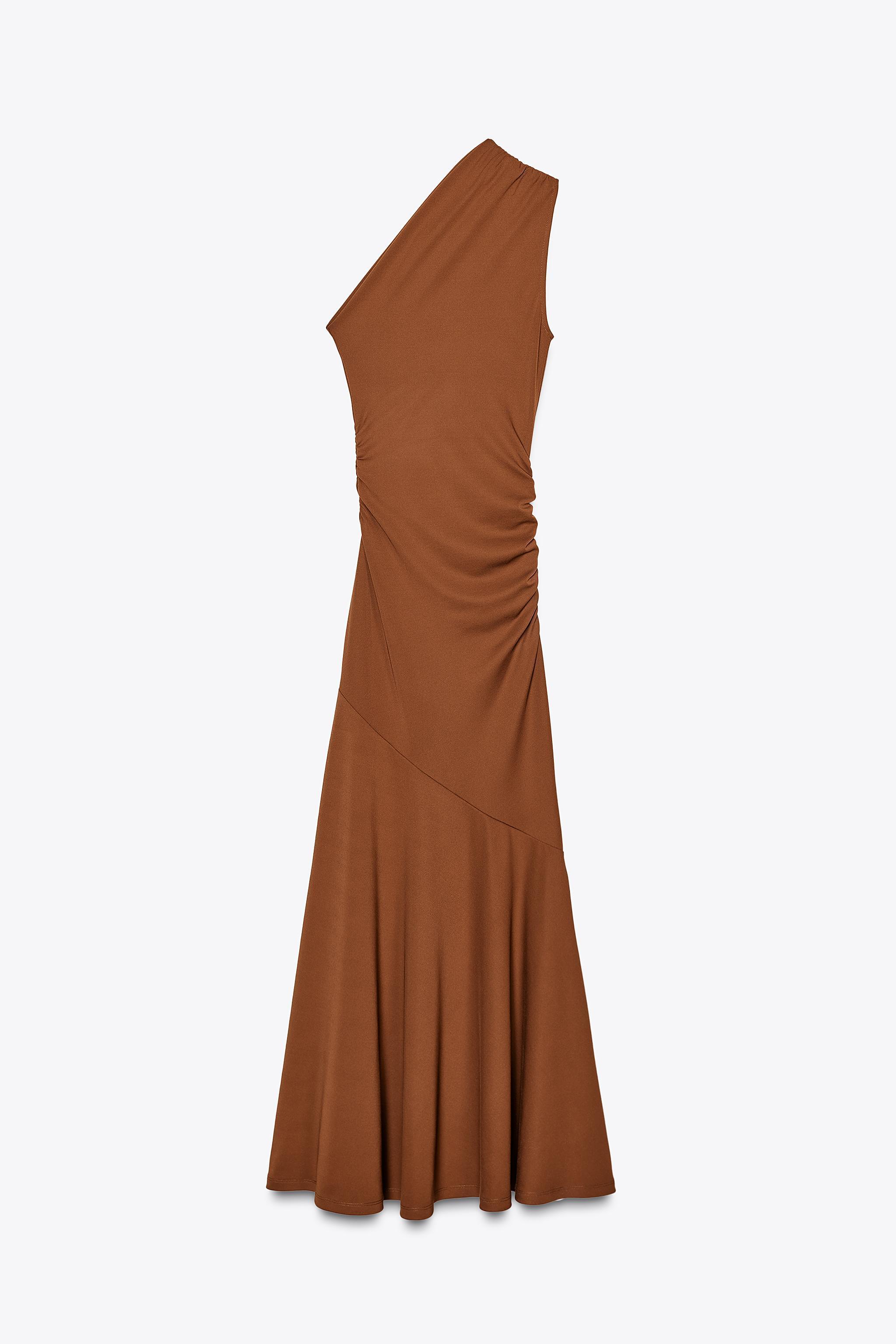 LONG ASYMMETRICAL DRESS Product Image