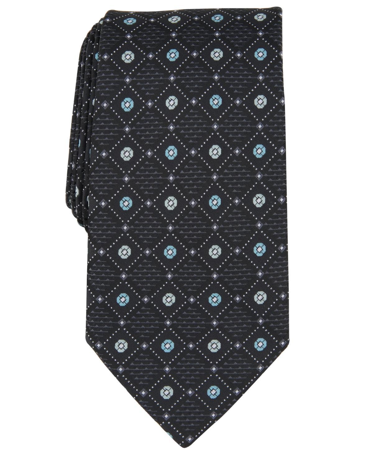 Perry Ellis Mens Laytone Diamond Medallion Tie Product Image