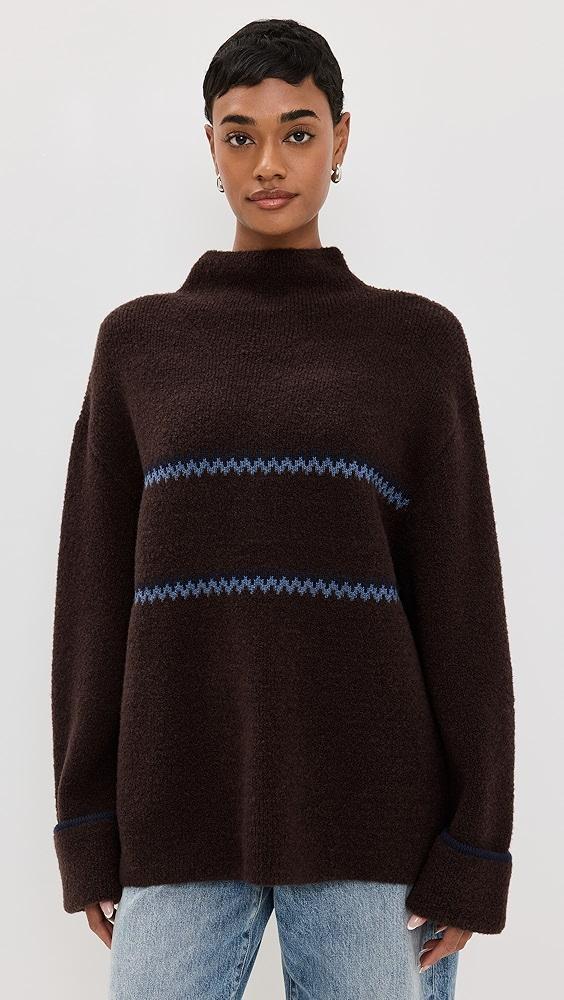 Proenza Schouler White Label Anne Fair Isle Sweater | Shopbop Product Image