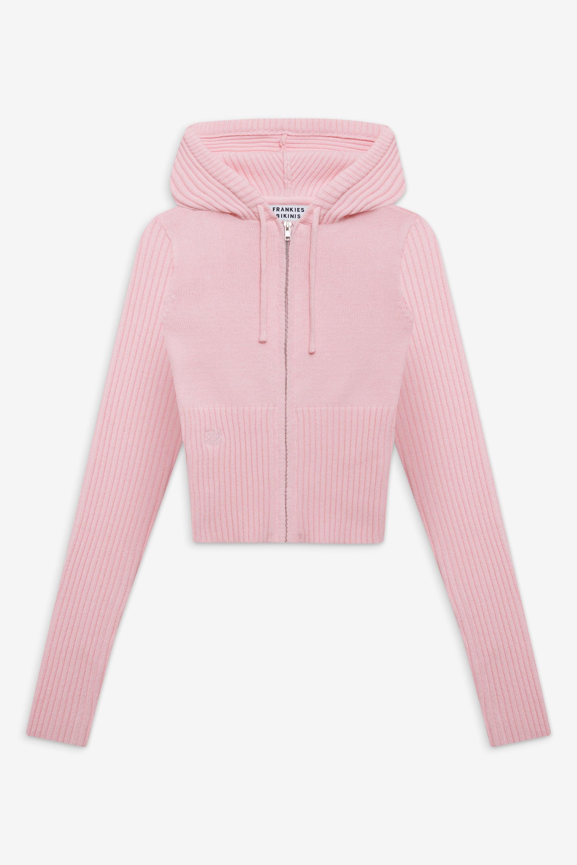 Heritage Zip Up Hoodie - Cozy Pink Product Image