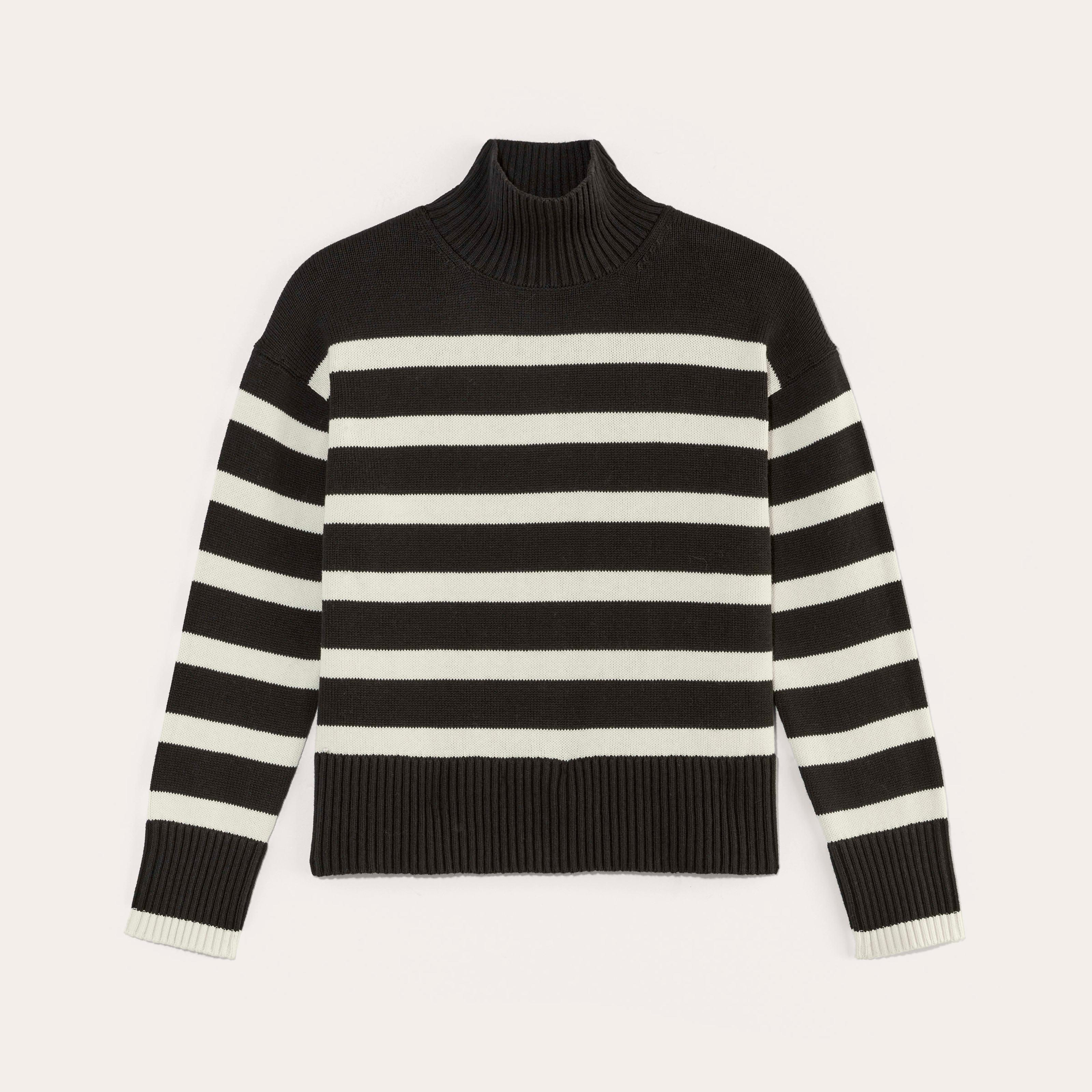 The Boxy Turtleneck in Everyday Cotton Product Image