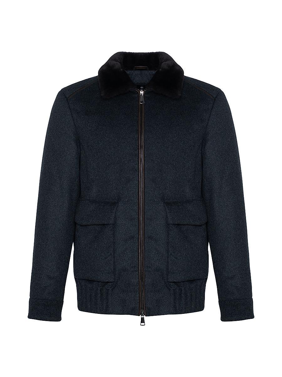 Mens Goris Lightweight Knit Polo Sweater Product Image