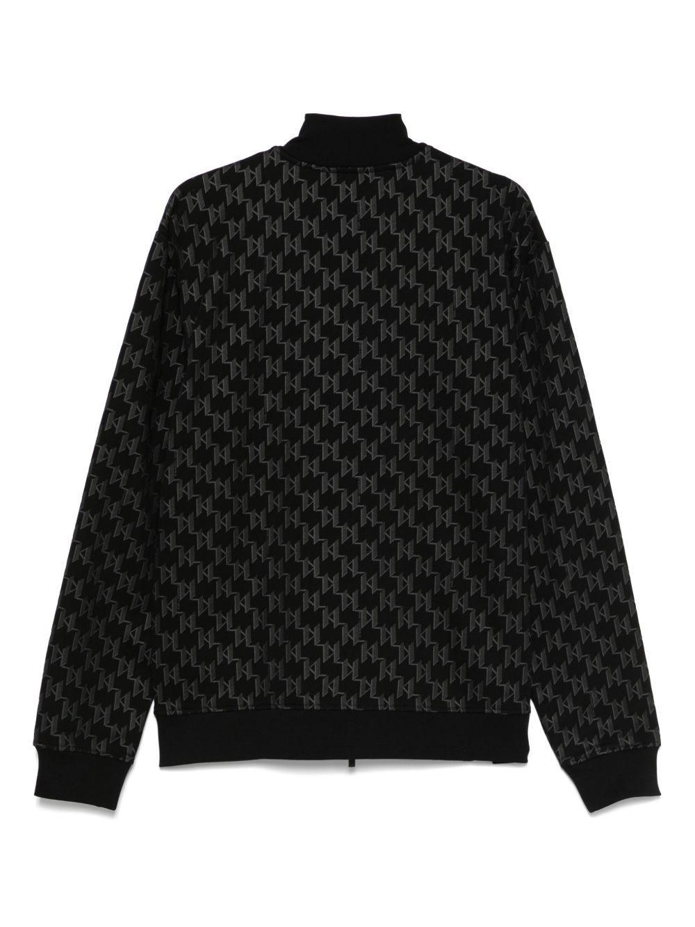 logo-print jacket Product Image