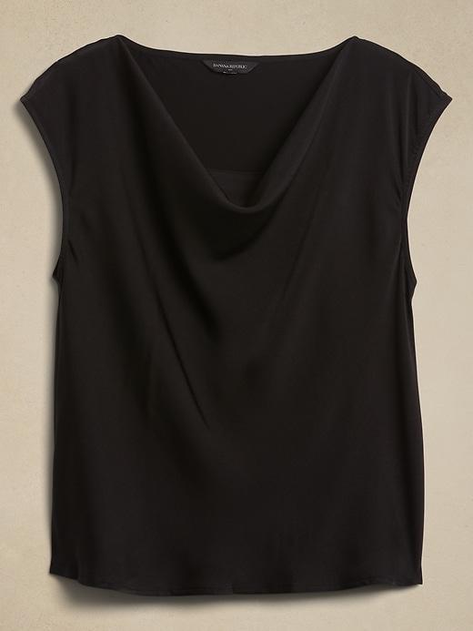 Cowl-Neck Top Product Image