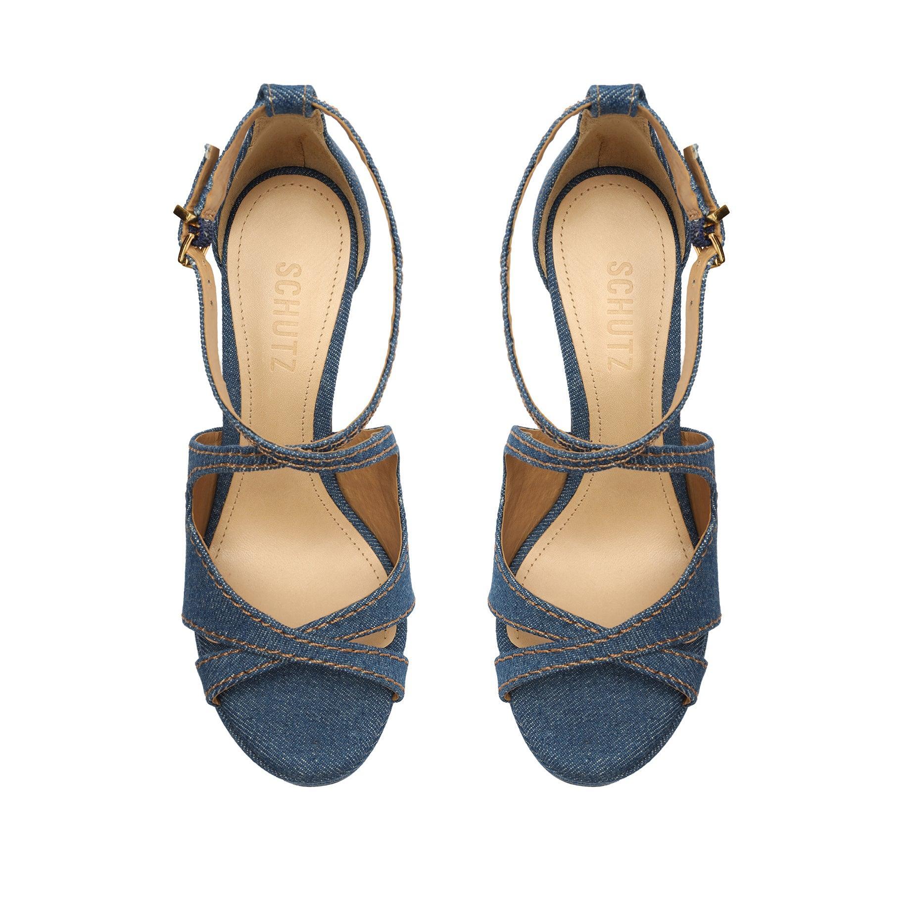 Latifah Casual Denim Sandal Female Product Image