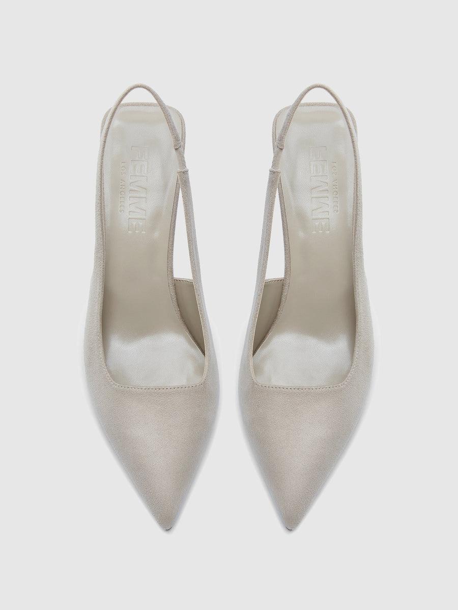 G55 Slingback - Suede Sand Product Image