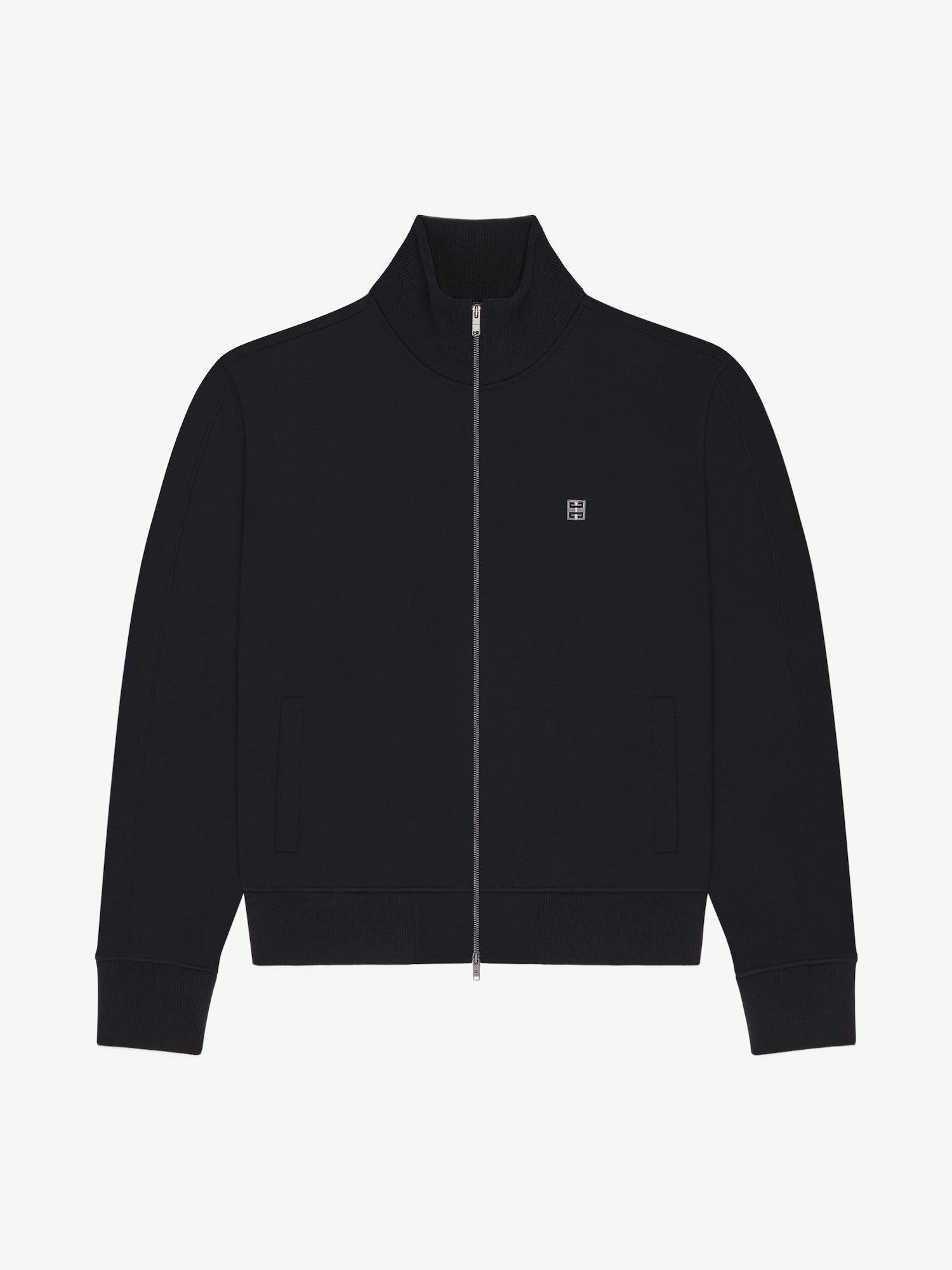 Tracksuit jacket in fleece with 4G detail Product Image