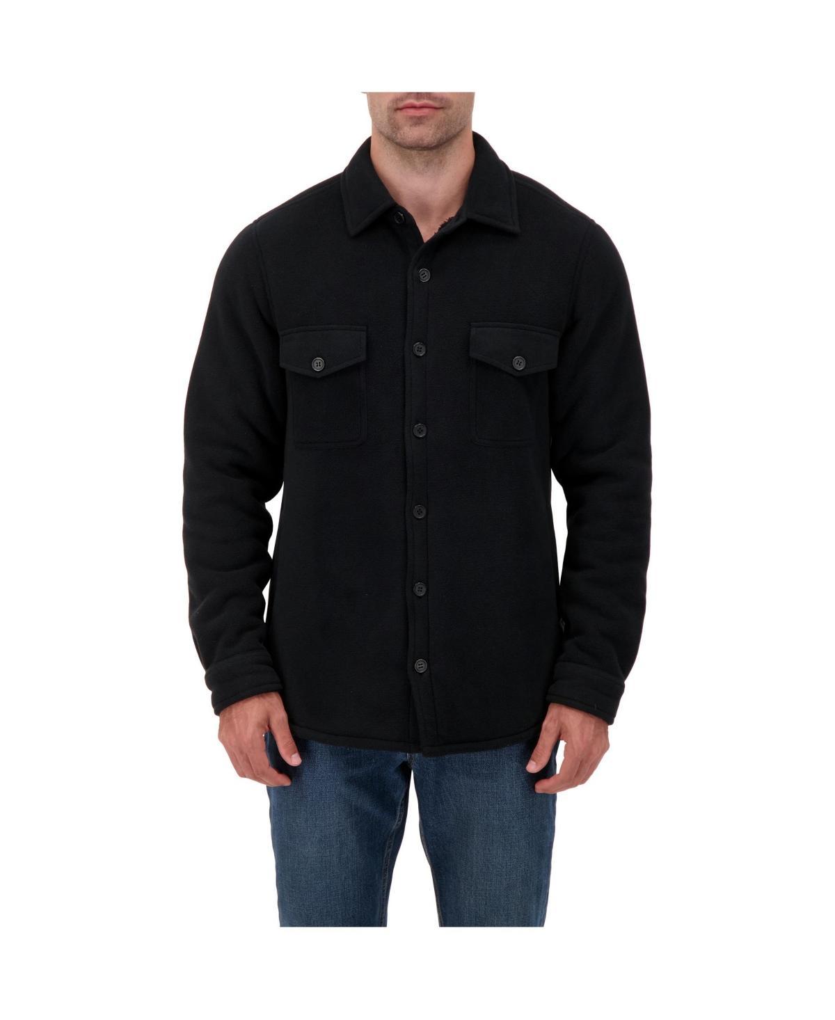 Heat Holders Mens Jax Long Sleeve Solid Shirt Jacket Product Image