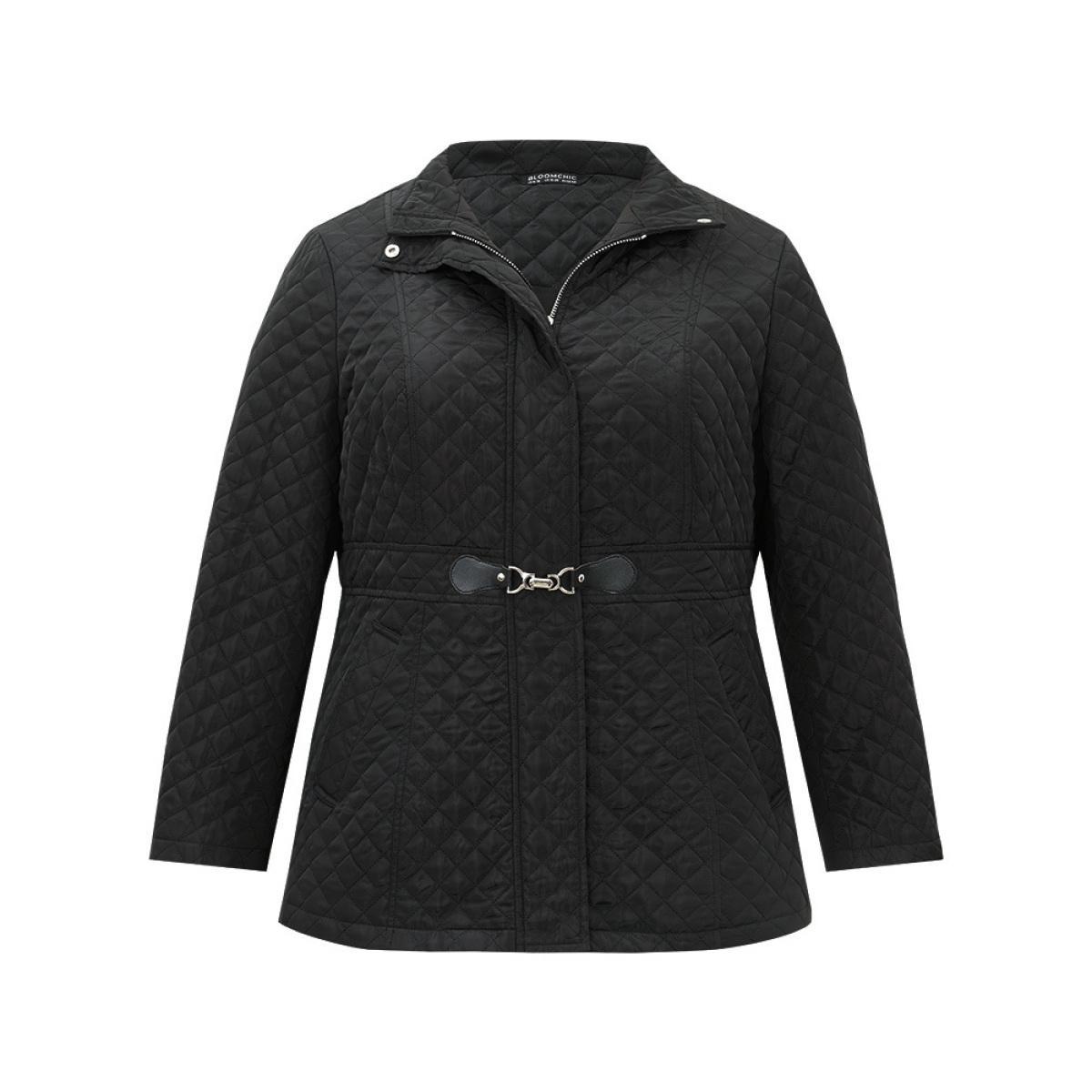 Plus Size Supersoft Essentials Contrast Trim Drop Shoulder Pullover Navy Women Casual Loose Long Sleeve V-neck Dailywear Pullovers BloomChic 18-20/2X Product Image