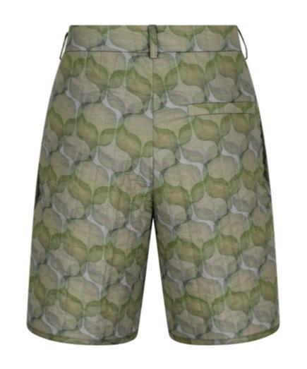 DRIES VAN NOTEN Belt-loop Shorts In Gray Product Image