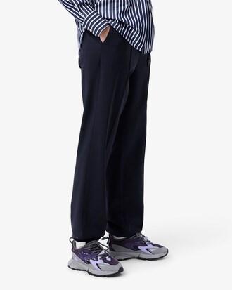 Oversized Wool Blend Track Pants Product Image
