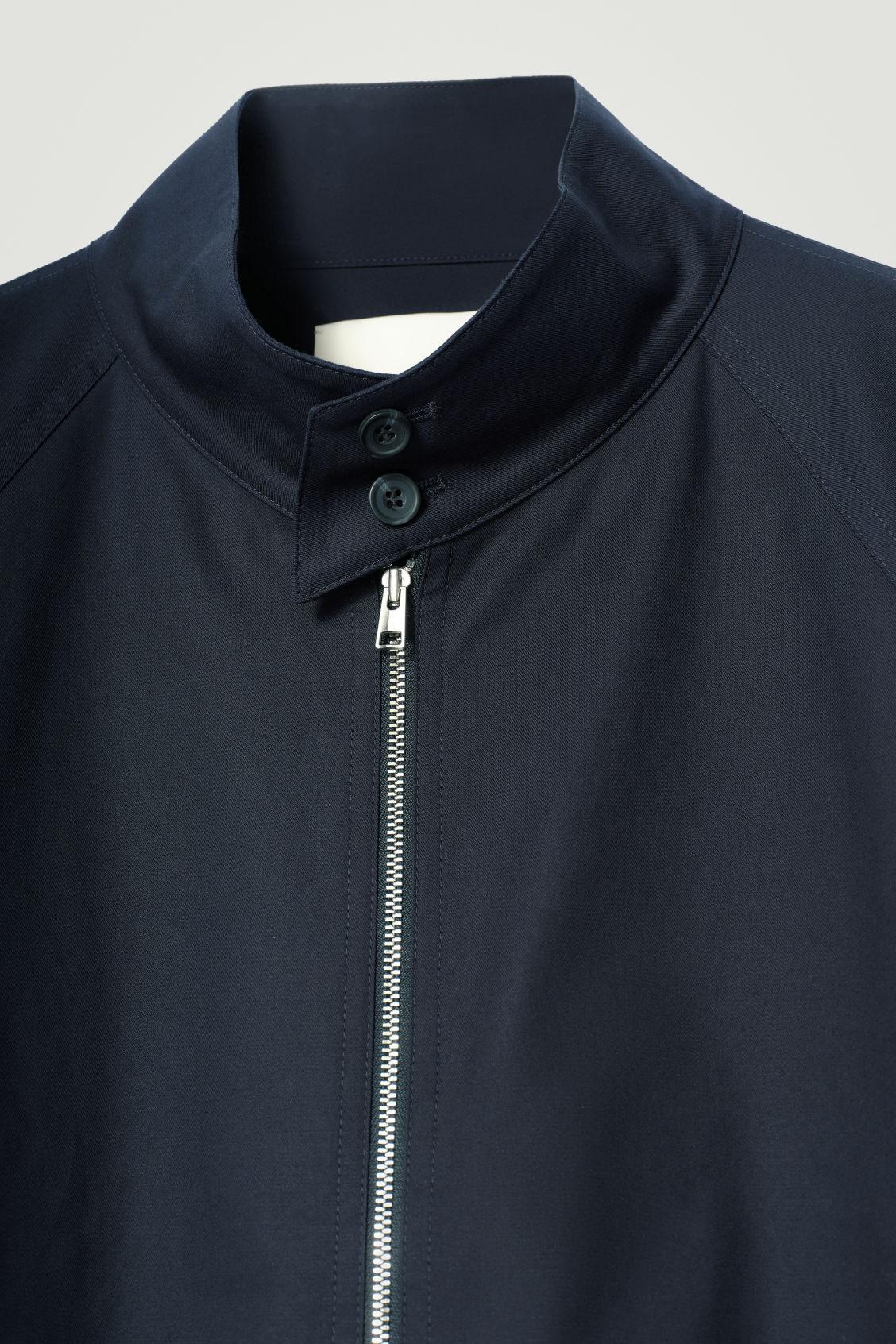 WATER-REPELLENT HARRINGTON JACKET Product Image