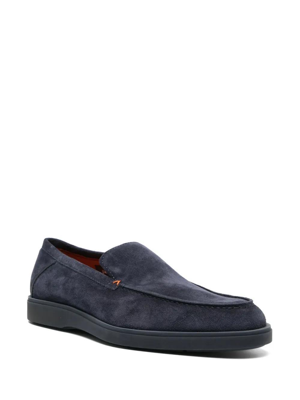 suede round-toe loafers Product Image