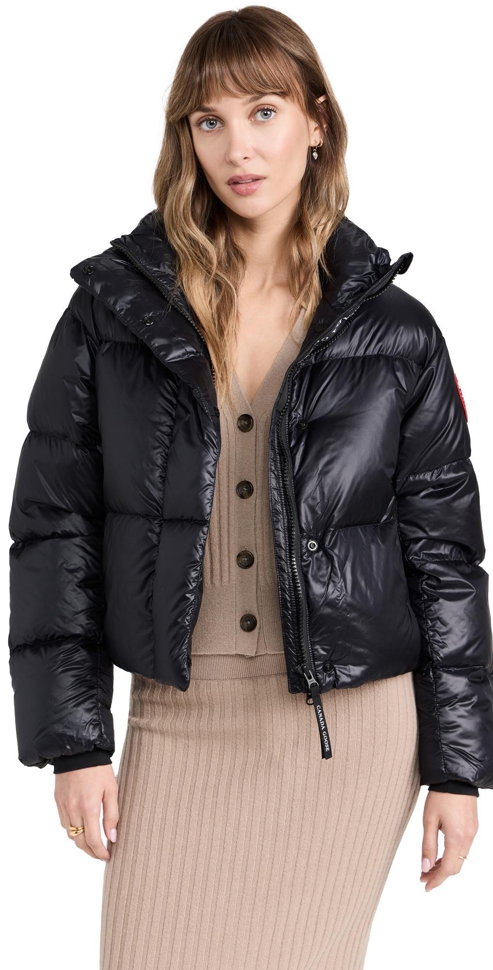 Womens Cypress Cropped Puffer Coat Product Image