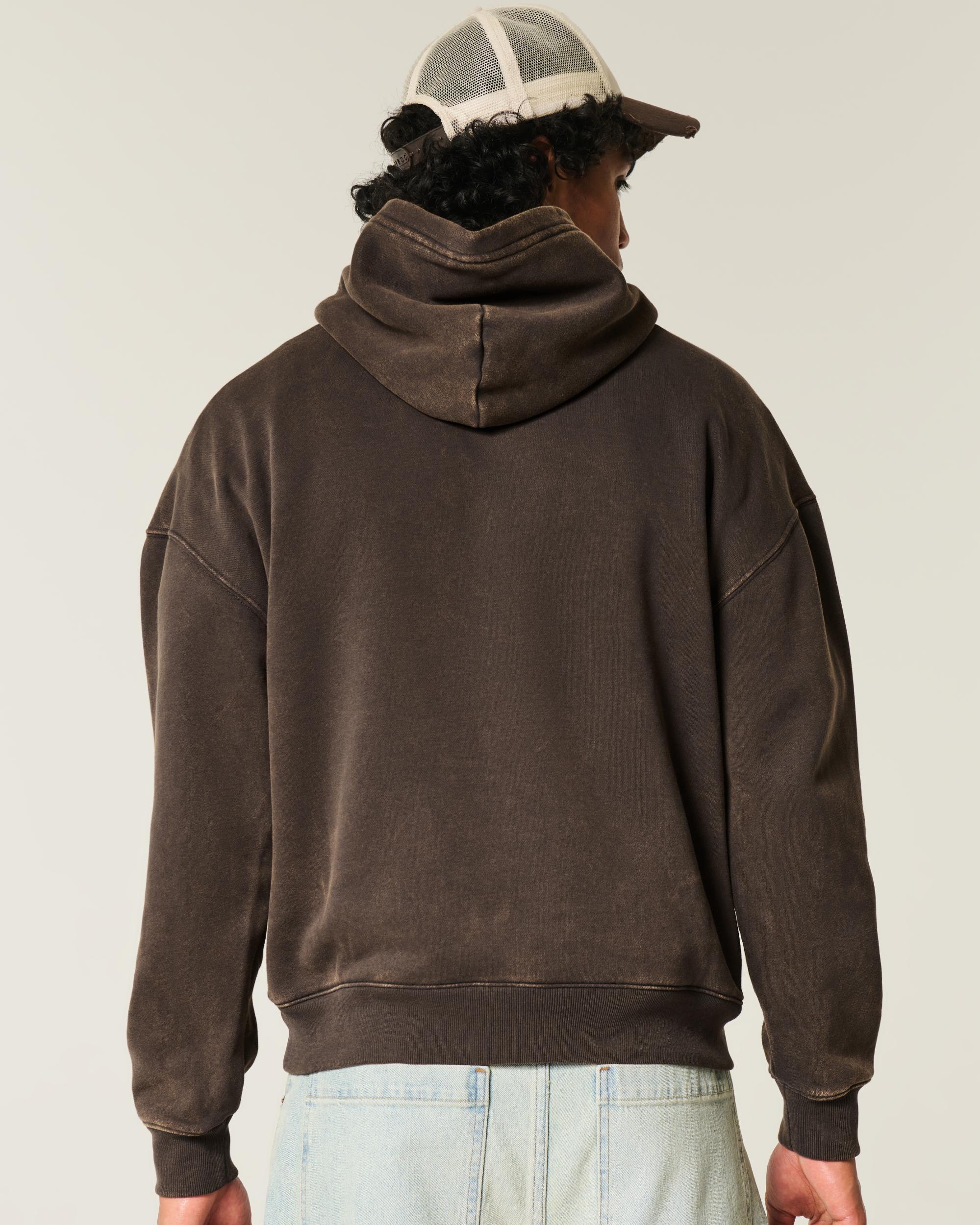 Boxy Washed Hoodie Product Image