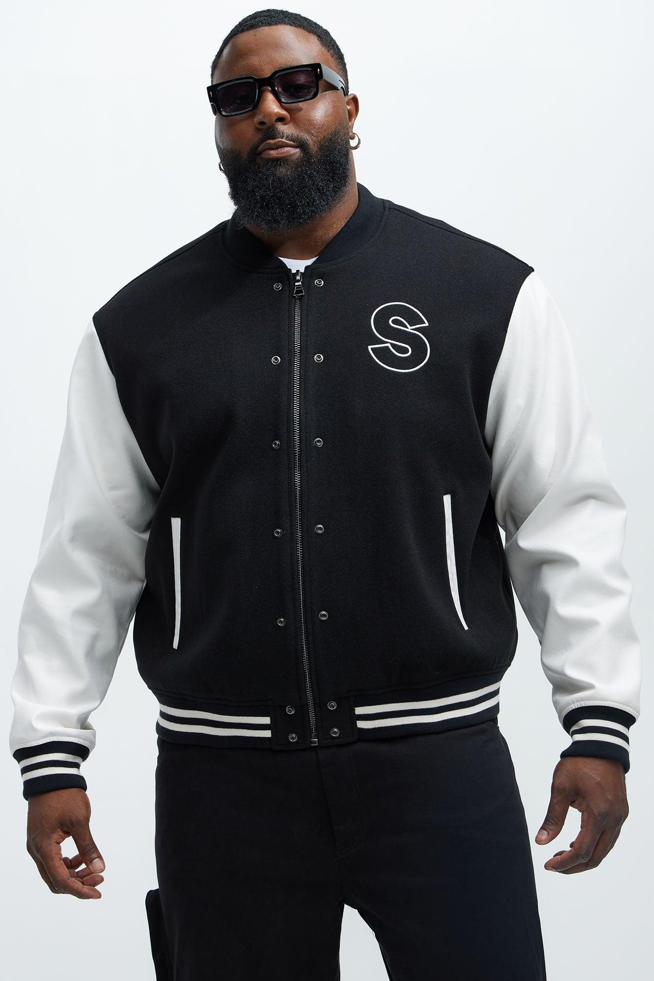 Spearhead Varsity Jacket - Black Product Image