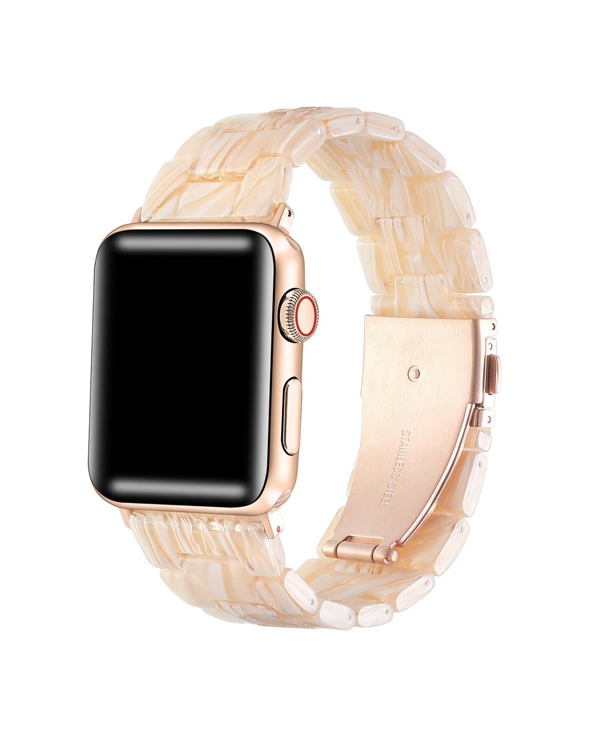 Posh Tech Womens Claire Resin Band for Apple Watch Size-38mm,40mm,41mm - Black Product Image