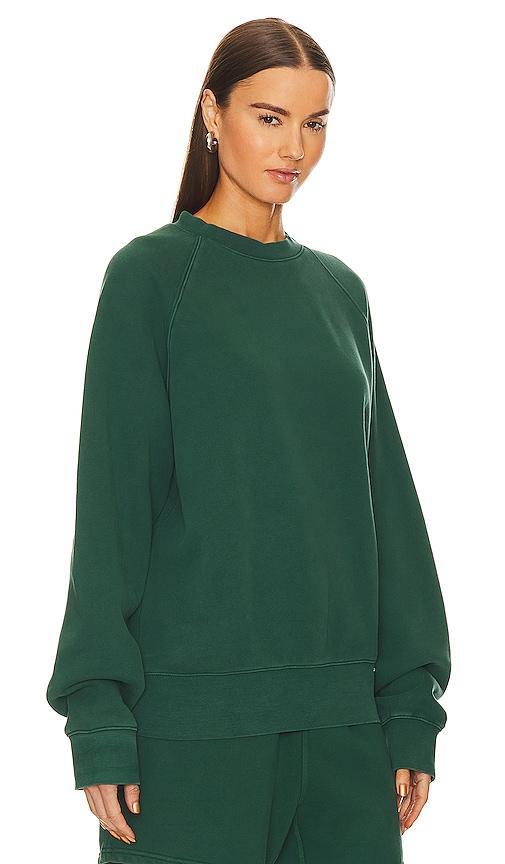 WAO The Crew Sweatshirt in Dark Green. - size S (also in L, M, XL/1X, XS) Product Image