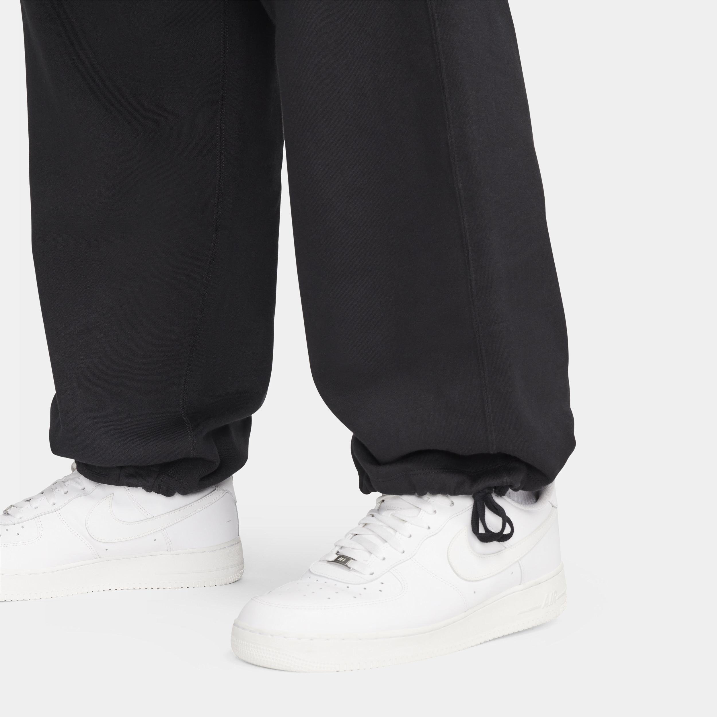 Nike Mens Solo Swoosh Open-Hem Fleece Pants Product Image