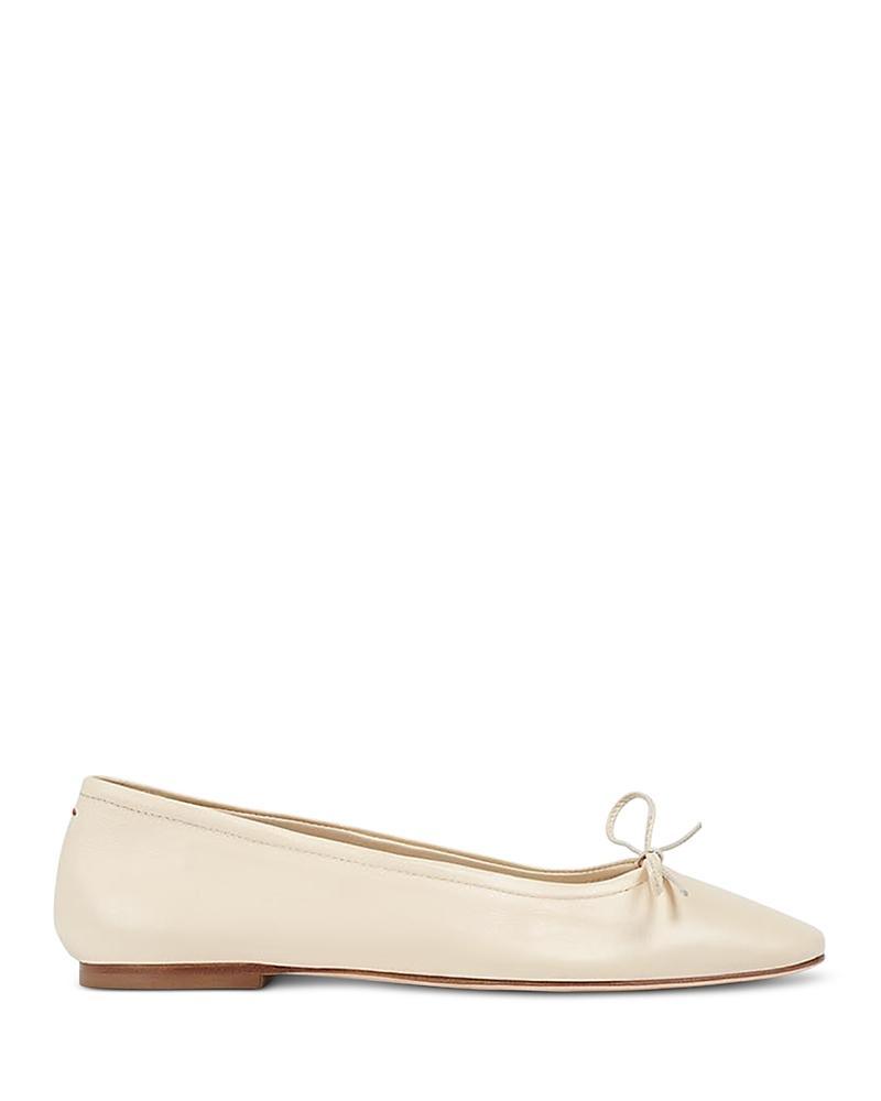 Aeyde Womens Delfina Bow Ballet Flats Product Image