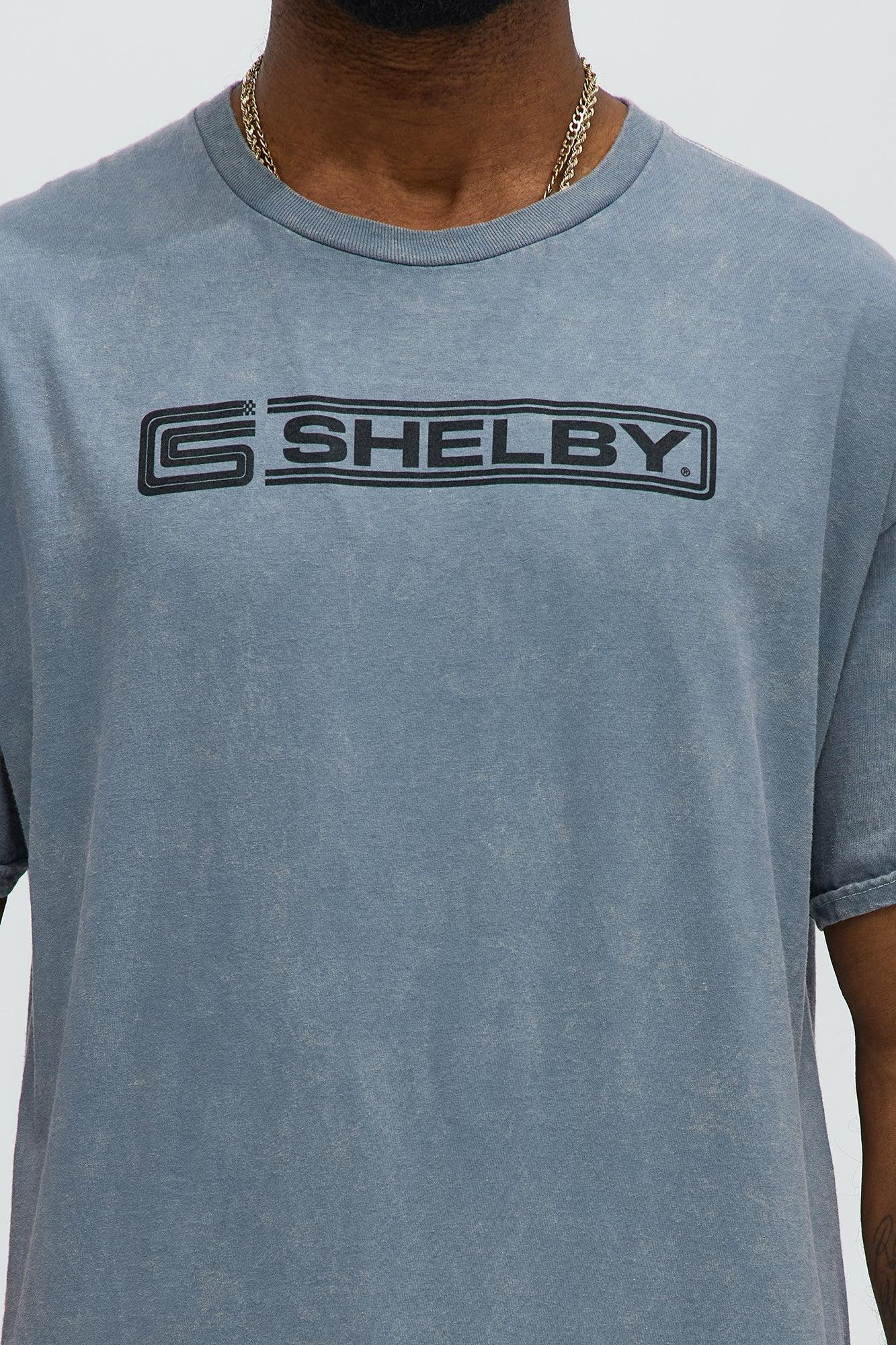 Shelby Mustang Short Sleeve Tee - Grey Product Image