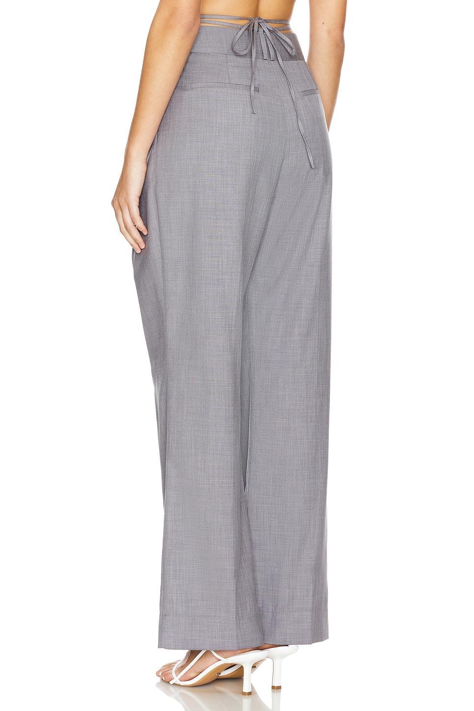 Asher Low Rise Slouch Pant With Tie Shona Joy Product Image