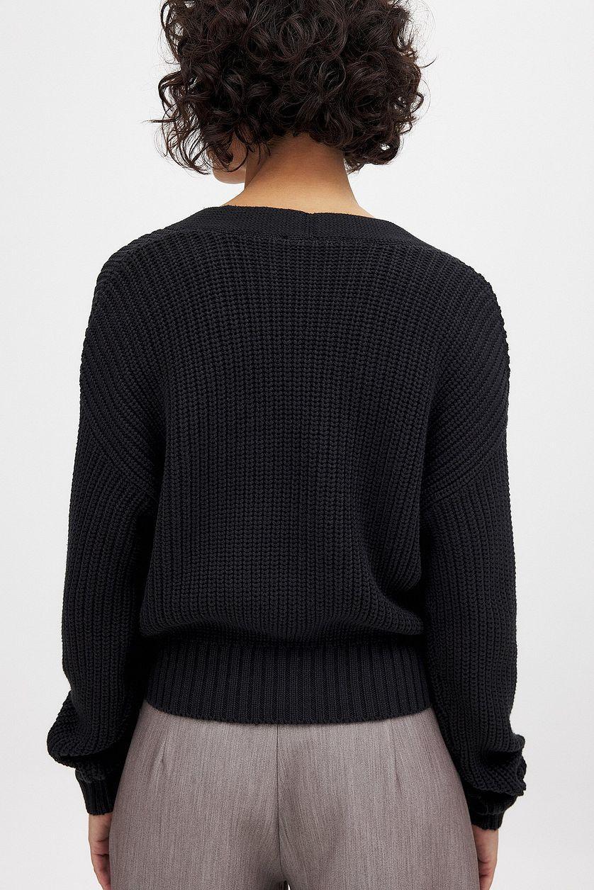 Short Knitted Cardigan Product Image