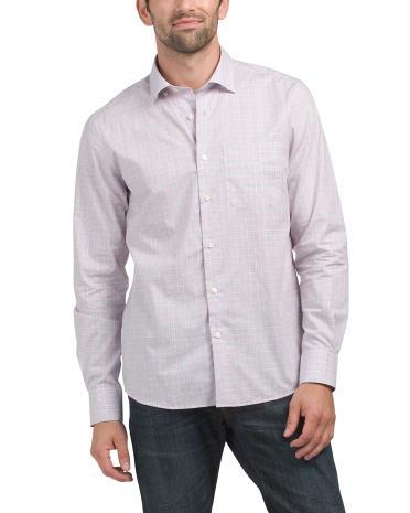 Organic Cotton Plaid Shirt for Men Product Image