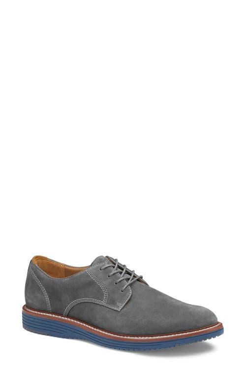 Johnston  Murphy Mens Upton Nubuck Plain Toe Oxfords Product Image