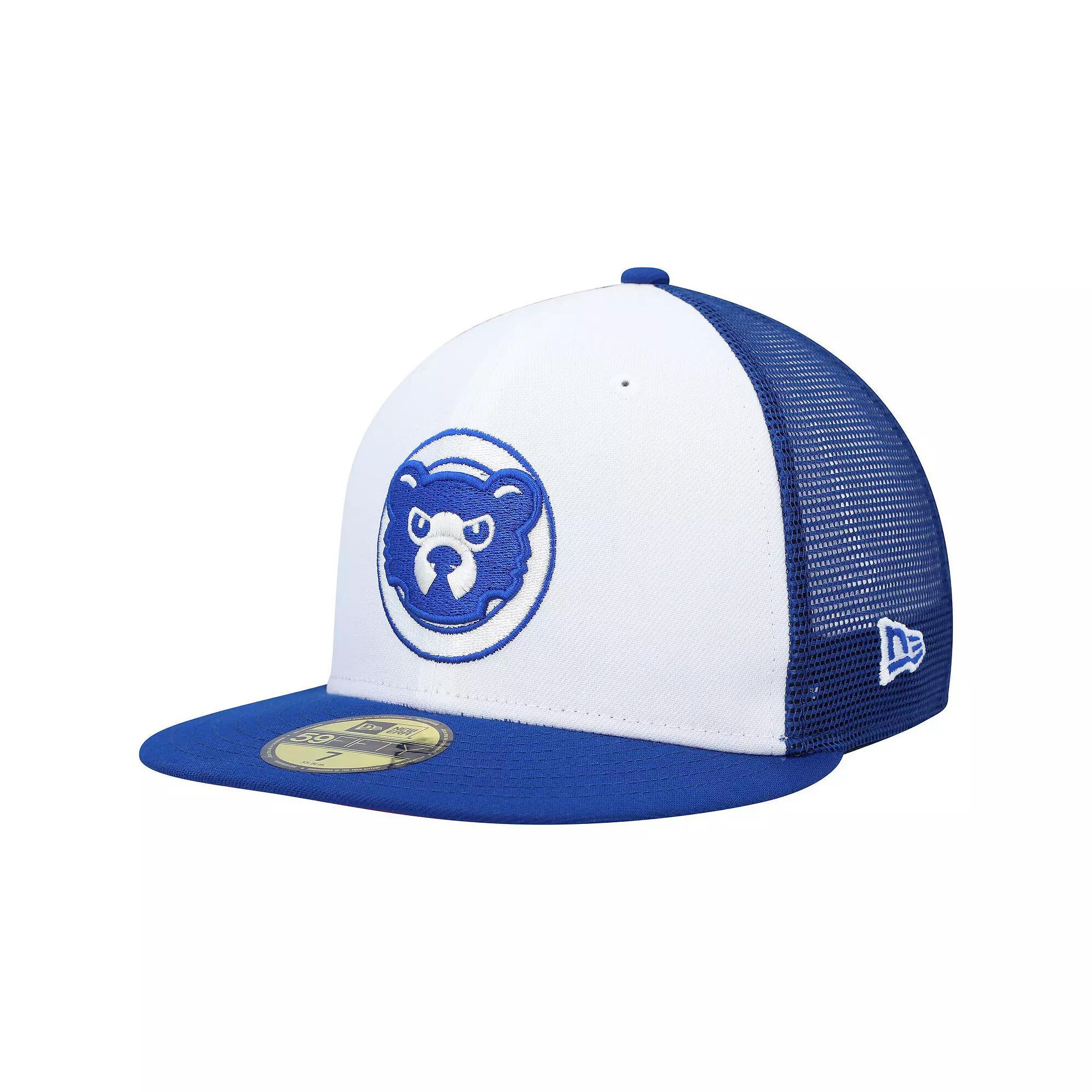 Men's New Era  Royal/White Chicago Cubs 2023 On-Field Batting Practice 59FIFTY Fitted Hat, Size: 7 Product Image